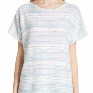 St John Collection Dropped Lines Open Stitch Sweater